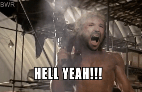 Shoop BWR Groovy Rambo shooting Hell Yeah.gif